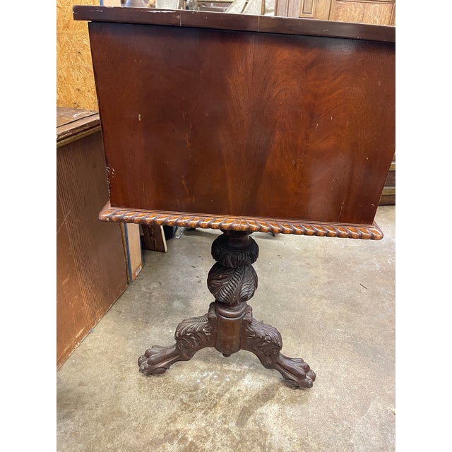 Traditional 19th Century Empire Style Writing Desk For Sale - Image 3 of 11