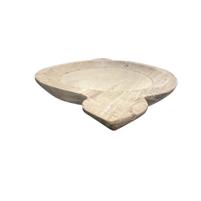 Vintage Wooden Parat Bowl For Sale - Image 4 of 5