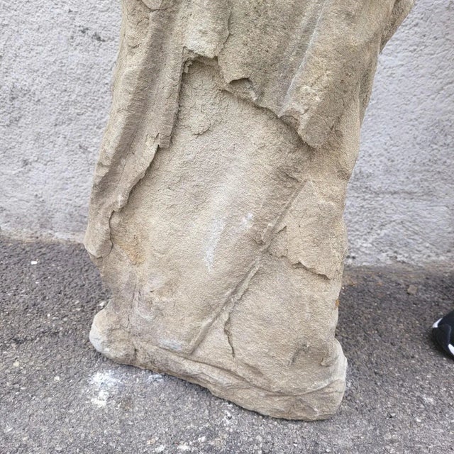 Figurative Sculpture, 17th Century, Stone For Sale - Image 14 of 17