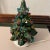Vintage Ceramic Light Up Christmas Tree, Marked ‘84 For Sale - Image 4 of 12