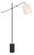 Suzanne Kasler by Visual Comfort Signature Frederick 52" Pivoting Floor Lamp in Bronze with Linen Shade For Sale