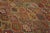 Red 1900s Multi Diamond Tribal Antique Caucasian Verneh Flat-Weave 5'8" X 8' Rug Wool Carpet For Sale - Image 8 of 9