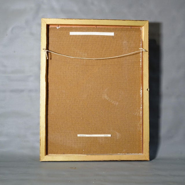 Alexander Michael Oil Painting – Still Life Geraniums, 1977 For Sale - Image 6 of 7