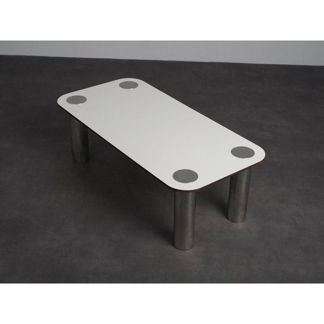 Mid-Century Modern Modernist Coffee Table by Marco Zanuso for Zanotta, Italy, 1970s For Sale - Image 3 of 8