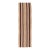 Brown & Ivory Vintage Striped Kilim Rug - 2`3″ X 8`11″ Ft. For Sale
