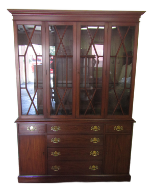 Henkel Harris Solid Cherry China Cabinet