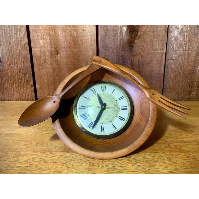 Mid Century Modern Lanshire Kitchen Clock