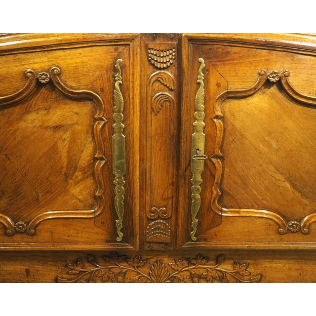 Circa 1800 Carved Oak Buffet From the Area of Mont St. Michel, France For Sale - Image 11 of 18