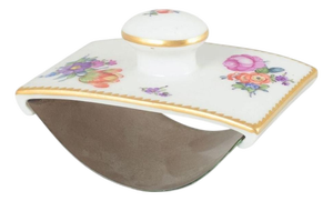 Porcelain Ink Blotter with Floral Motif from Royal Copenhagen, 1900s