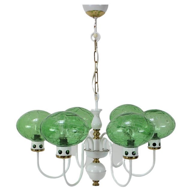 Mid-Century Chandelier from Drukov, 1970s For Sale - Image 14 of 14