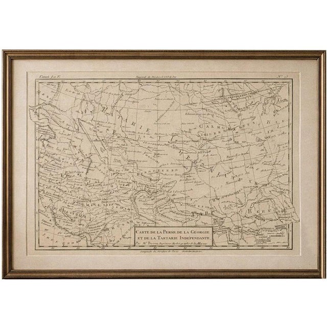 Antique Map of Georgia and Tartary, 1780 For Sale - Image 11 of 11