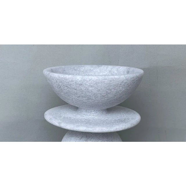 Not Yet Made - Made To Order Naxian Marble Vase by Tom Von Kaenel For Sale - Image 5 of 6