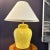 Palm Beach Hollywood Regency Yellow Ginger Jar Lamp With Custom Shade For Sale - Image 4 of 9