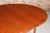 Wood Mid-Century Round Extending Teak Dining Table from McIntosh, 1970s For Sale - Image 7 of 13