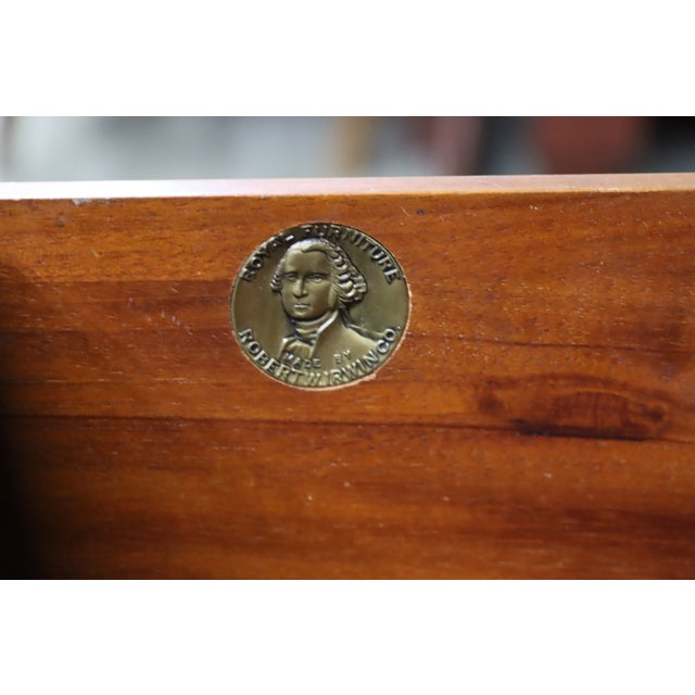 Robert Irwin Satinwood & Paint Decorated Neoclassical Dresser / Chest For Sale - Image 10 of 17