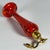 Art Deco Czech Red & Black Swirled Glass Perfume Atomizer - 1930s For Sale - Image 6 of 10