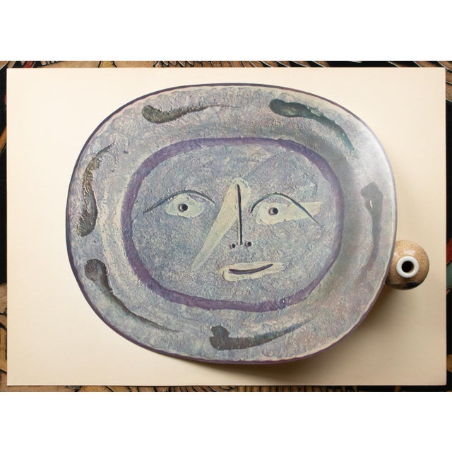 The School of Paris 1950 Set of 8 Vintage Prints of Picasso's Ceramic Platters From Switzerland For Sale - Image 3 of 18