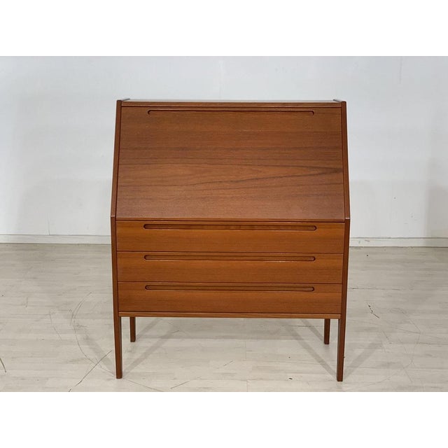 Danish Teak Secretary by Kai Kristiansen For Sale - Image 14 of 14