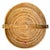 Wood Mid 20th Century Monumental Organic Modern Rattan Market Basket, Gabriella Crespi Style For Sale - Image 7 of 9