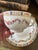 English Mid 19th Century Minton English China Plates, Teacups and Saucers - Set of 10 For Sale - Image 3 of 10