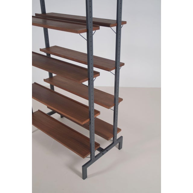 Vintage Freestanding Bookshelf by Olof Pira for Planmöbel, 1960s For Sale - Image 6 of 9