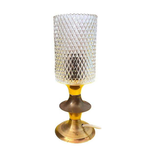 Brass Night Lamp, Kolarz, Germany, 1970s. For Sale - Image 4 of 12