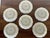 1920s Royal Cauldon for Tiffany & Co. Fish Plates, Set of Six For Sale - Image 9 of 10