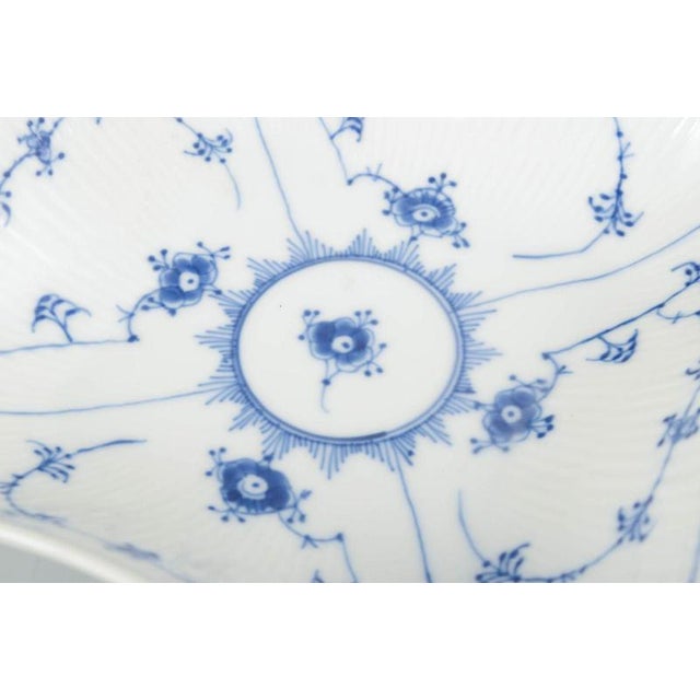 Vintage Square Porcelain Serving Bowl by Royal Copenhagen, 1980s For Sale - Image 3 of 5