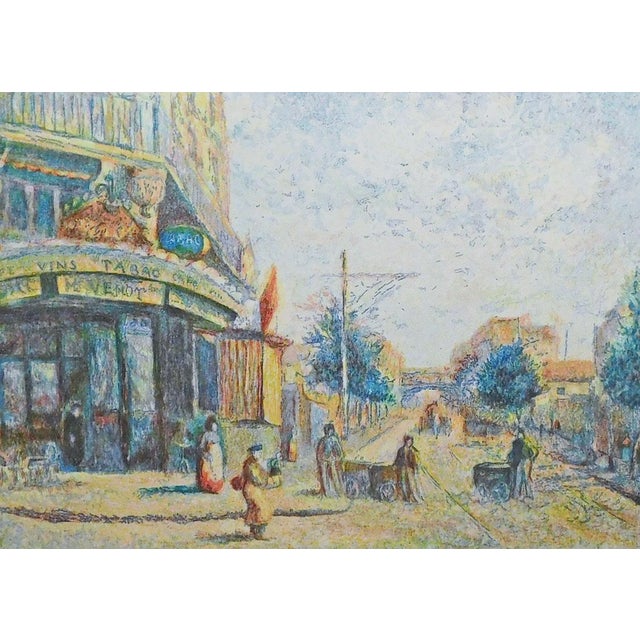 "Avenue of the Street Vendor" -State II Original Limited Edition engraving with aquatint printed by hand in France on 100...