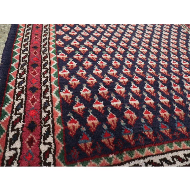 Mid 20th Century Vintage Persian Hamadan Rug – Size: 2' 4" X 3' 10" For Sale - Image 5 of 8