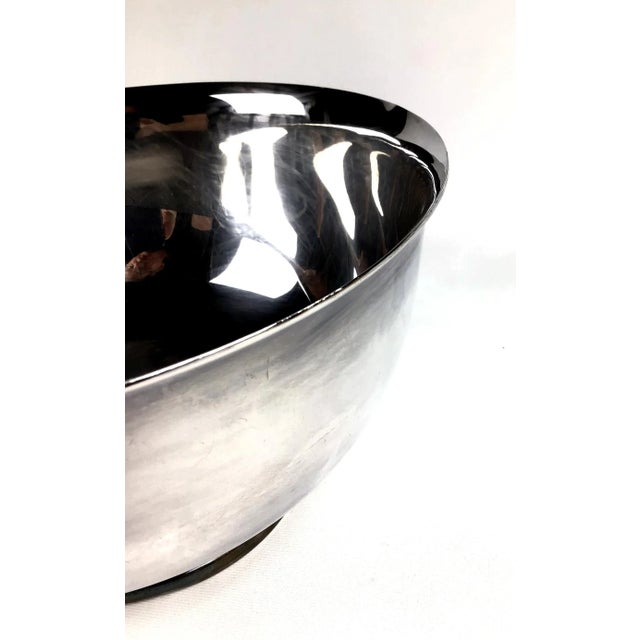1960s Large Silver Plate Reed & Barton Revere Bowl For Sale In Portland, ME - Image 6 of 9