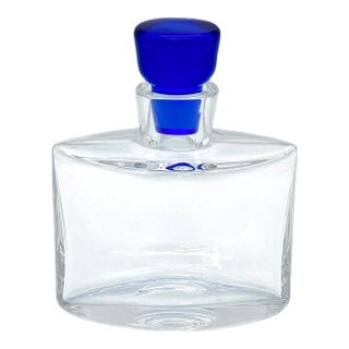 Atlantis Clear Crystal Perfume Bottle For Sale