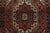 2000 - 2009 Goltogh Rug 2’6” X 4′ Red Wool Vintage Traditional Hand-Knotted Carpet For Sale - Image 5 of 10