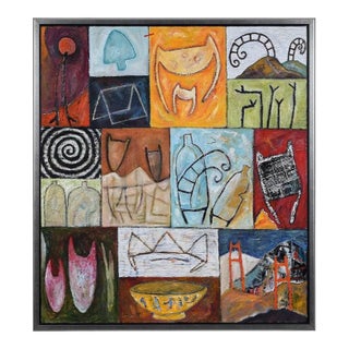 Barbara Fisher Arts & Crafts Painting For Sale