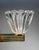 Metal Murano Glass Wall Lamps attributed to Ercole Barovier, Italy, 1990s, Set of 2 For Sale - Image 7 of 10