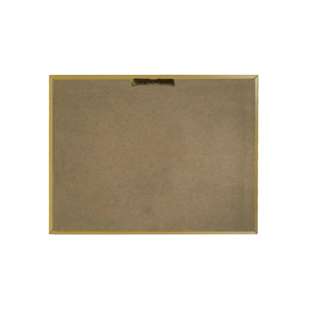 American America First Winner America Cup Framed Oil Painting Print on Canvas in Antiqued Gold Frame For Sale - Image 3 of 5