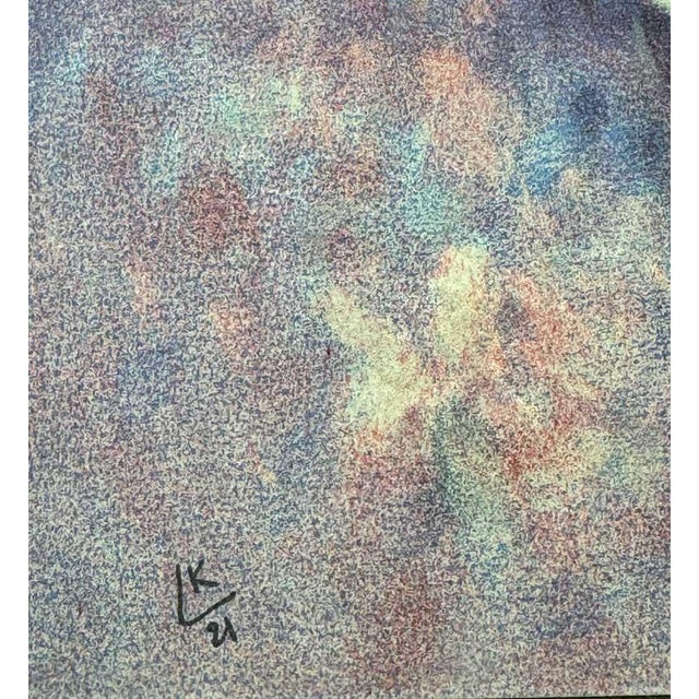 Wassily Kandinsky Double Lithograph Limited Edition Abstract W/Frame Included For Sale - Image 4 of 5