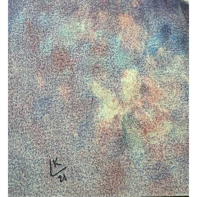 Wassily Kandinsky Limited Edition Lithograph, Signed in Block K 21, Maeght Paris , Custom Framed For Sale - Image 4 of 5