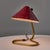 1950s 1950s Erik Warna 'Gk14' Red Perforated Shade Table Lamps - A Pair For Sale - Image 5 of 12