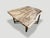 Brown Andrianna Shamaris Live Edge Petrified Wood Coffee Table For Sale - Image 8 of 18