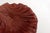 Maroon Mid-Century Modern Red Earthenware Rockery Shell Dish, 1950s For Sale - Image 8 of 10