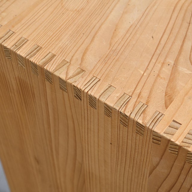 Wood Ulm Stool by Max Bill from Wohnbedarf, 1990s For Sale - Image 7 of 12