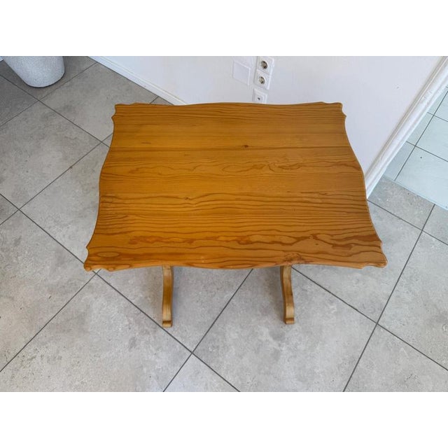 Gründerzeit Rural Sewing Table For Sale - Image 9 of 12