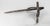 Metal 18th or 19th Century Blacksmith Handwrought Iron Betty Lamp Spike For Sale - Image 7 of 11