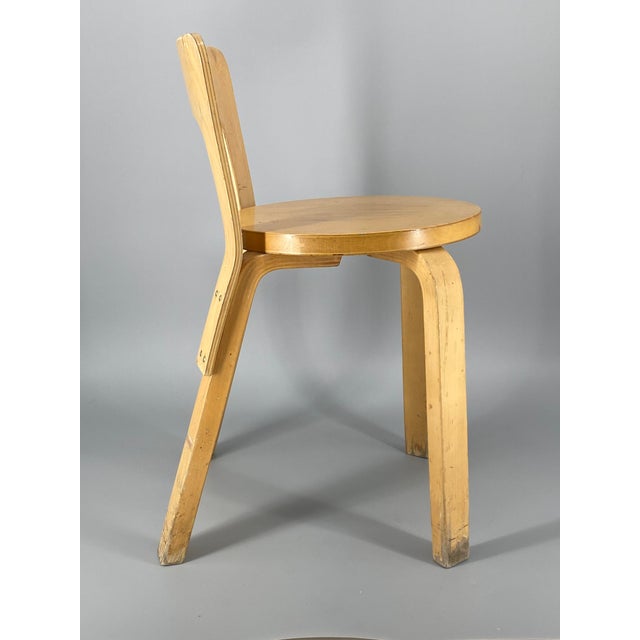 Contemporary Chair 65 by Alvar Aalto for Artek, 1935 For Sale - Image 3 of 15