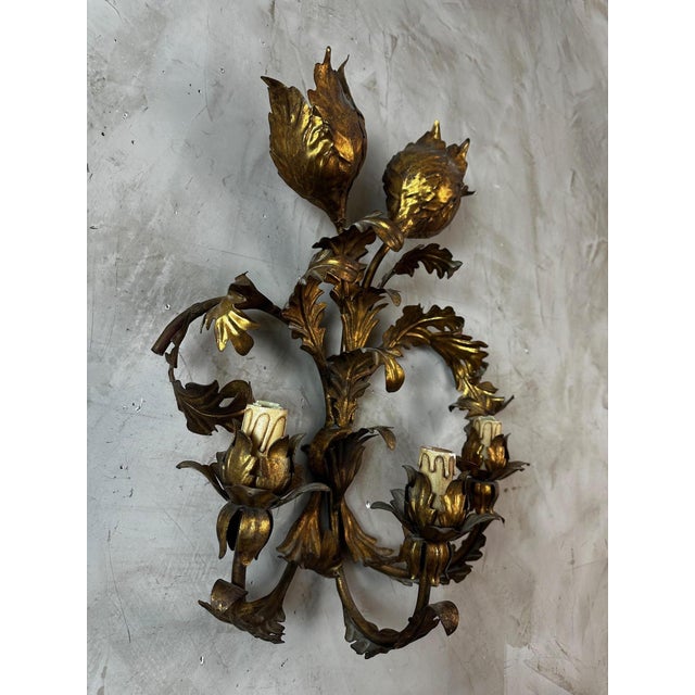 Vintage Italian Wall Lights, 1950s, Set of 2 For Sale - Image 14 of 16