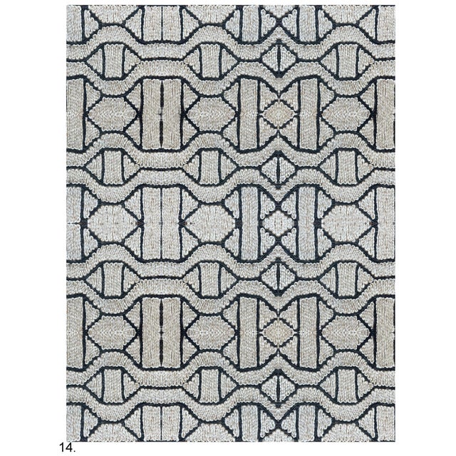 Custom Hand Made Abaca Fibre Rugs Premium Quality 2x2Ft. For Sale - Image 12 of 18