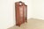 R. J. Horner & Co. Antique Victorian Carved Cherry Wood Two-Door Bookcase Cabinet, Circa 1880s For Sale - Image 4 of 12