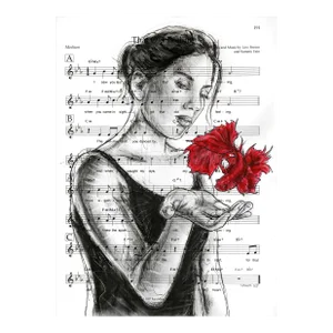 "In My Heart" Original Artwork by Robert Lebsack