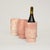 This pink marble wine cooler brings solid weight, a smooth surface, and a natural tone to your table or shelf. The...